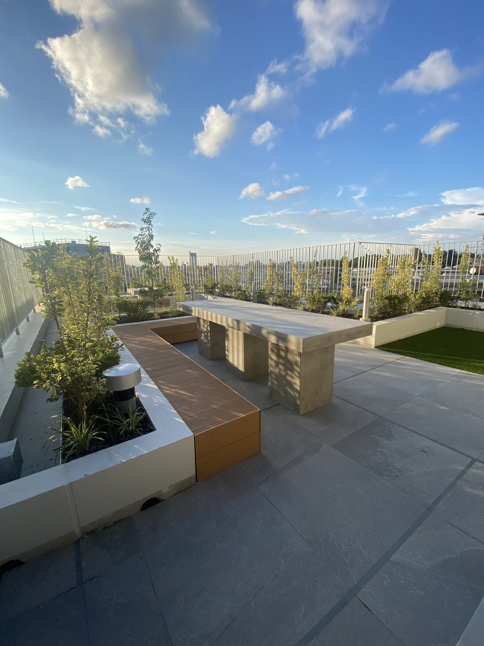 屋外テラスの画像